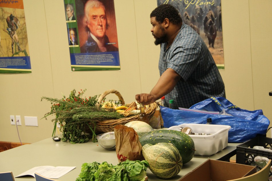 Presenting at the Heritage Harvest Festival 2011