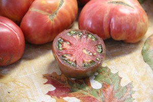 Sliced Cherokee Purple, Montgomery Alabama