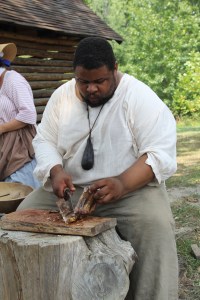 Bringing to life a late 18th Century barbecue on a Virginia plantation