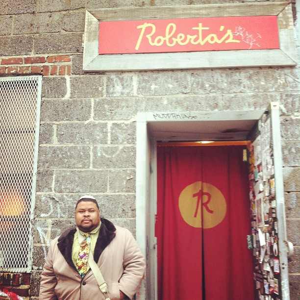 Outside of Roberta's and the Heritage Radio Network Studios: Photo By Nicole Taylor
